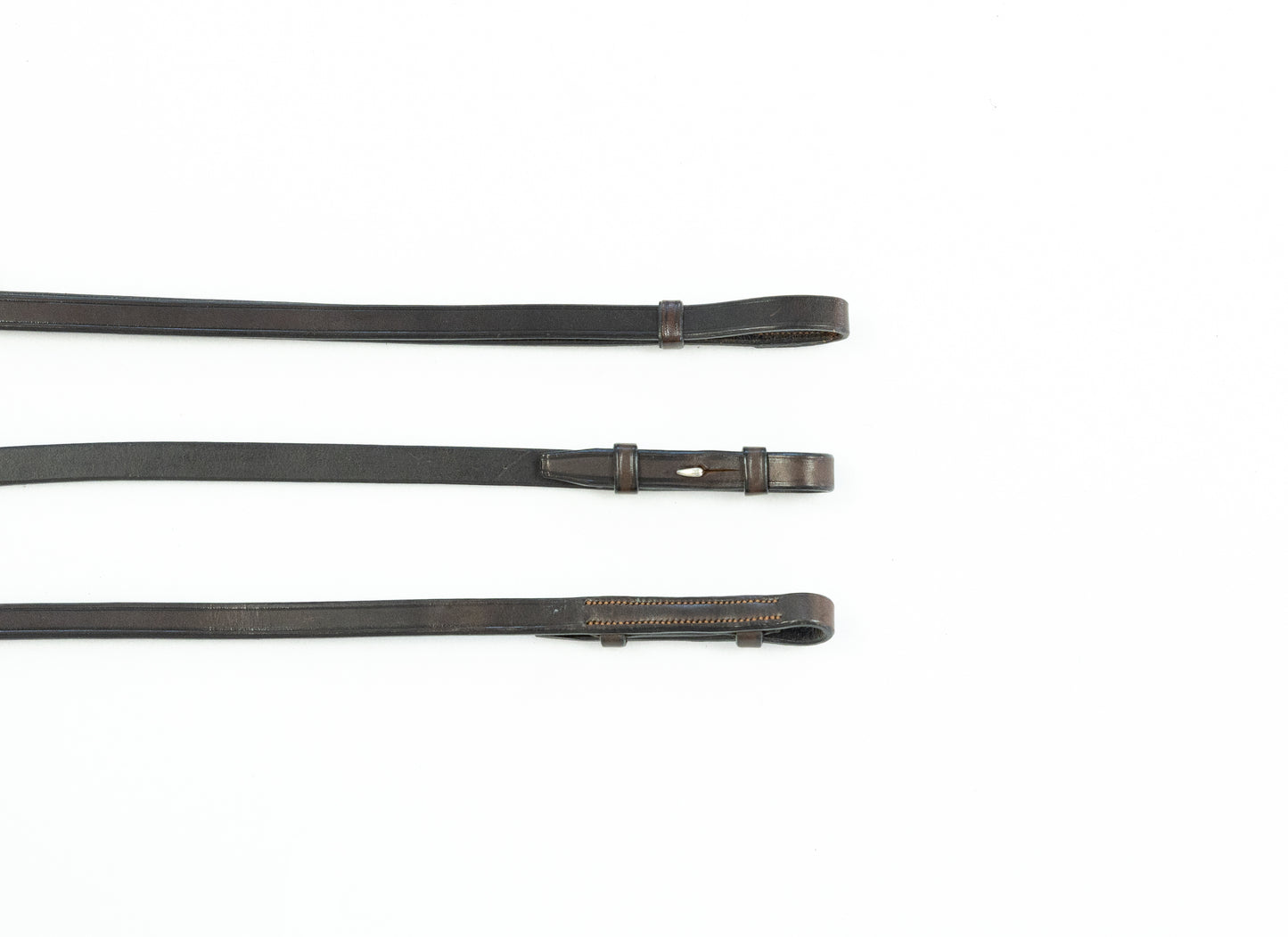 Rênes plates sans boucles