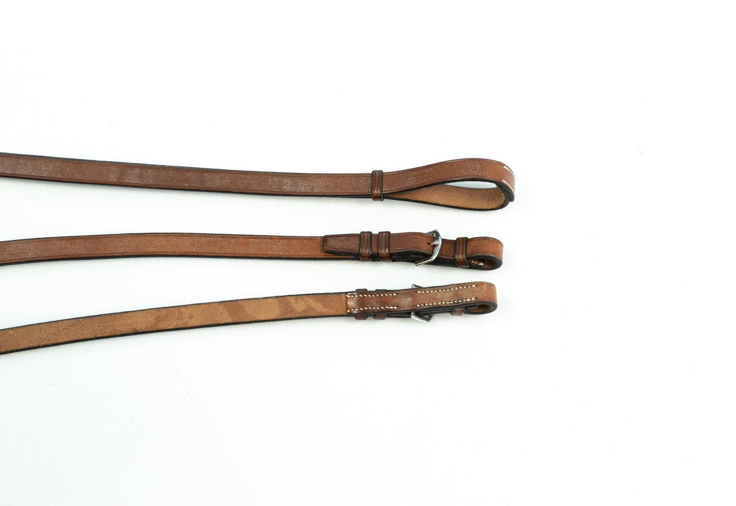 Rênes plates sans boucles