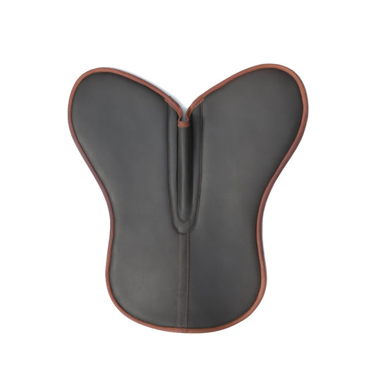 Memory foam leather shock absorber