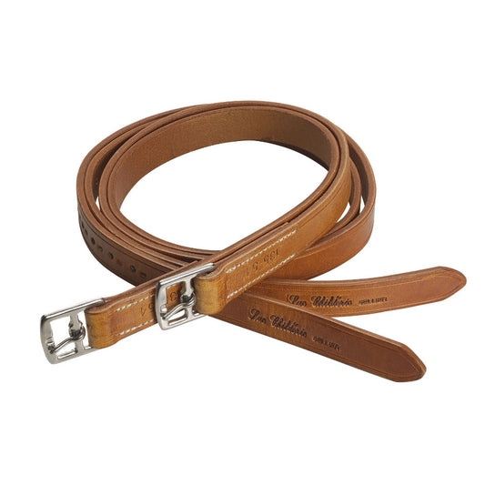Chrome leather stirrup leathers
